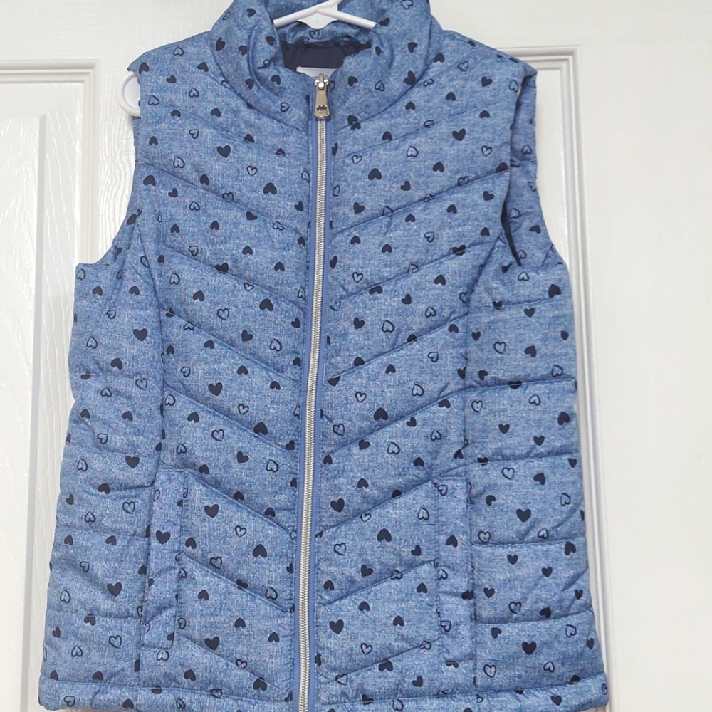 Girl Puffer light blue - Size 8y